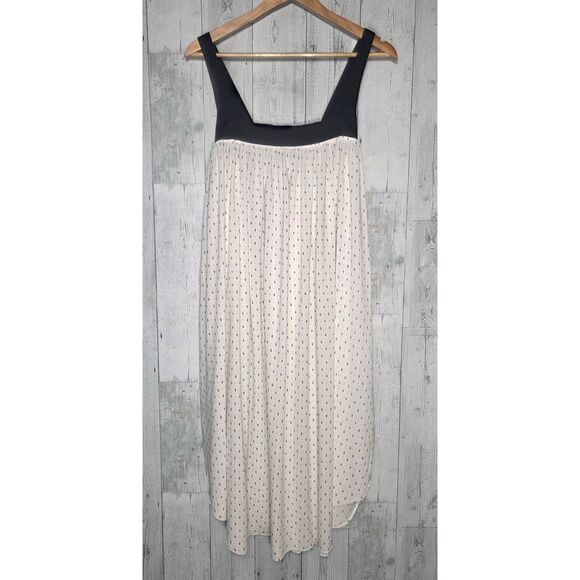 Hatch Bowie Poplin Panel Printed Airy Midi Maternity Bow Tie Dress Sz. 1 / Sm. - Picture 6 of 8